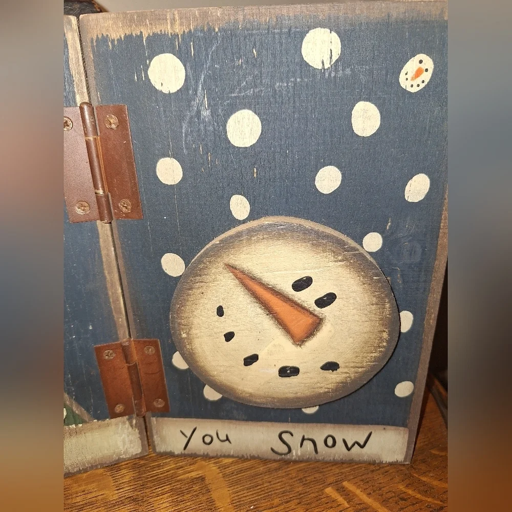 PRIMITIVE/FOLKART HANDCRAFTED CHRISTMAS DECOR